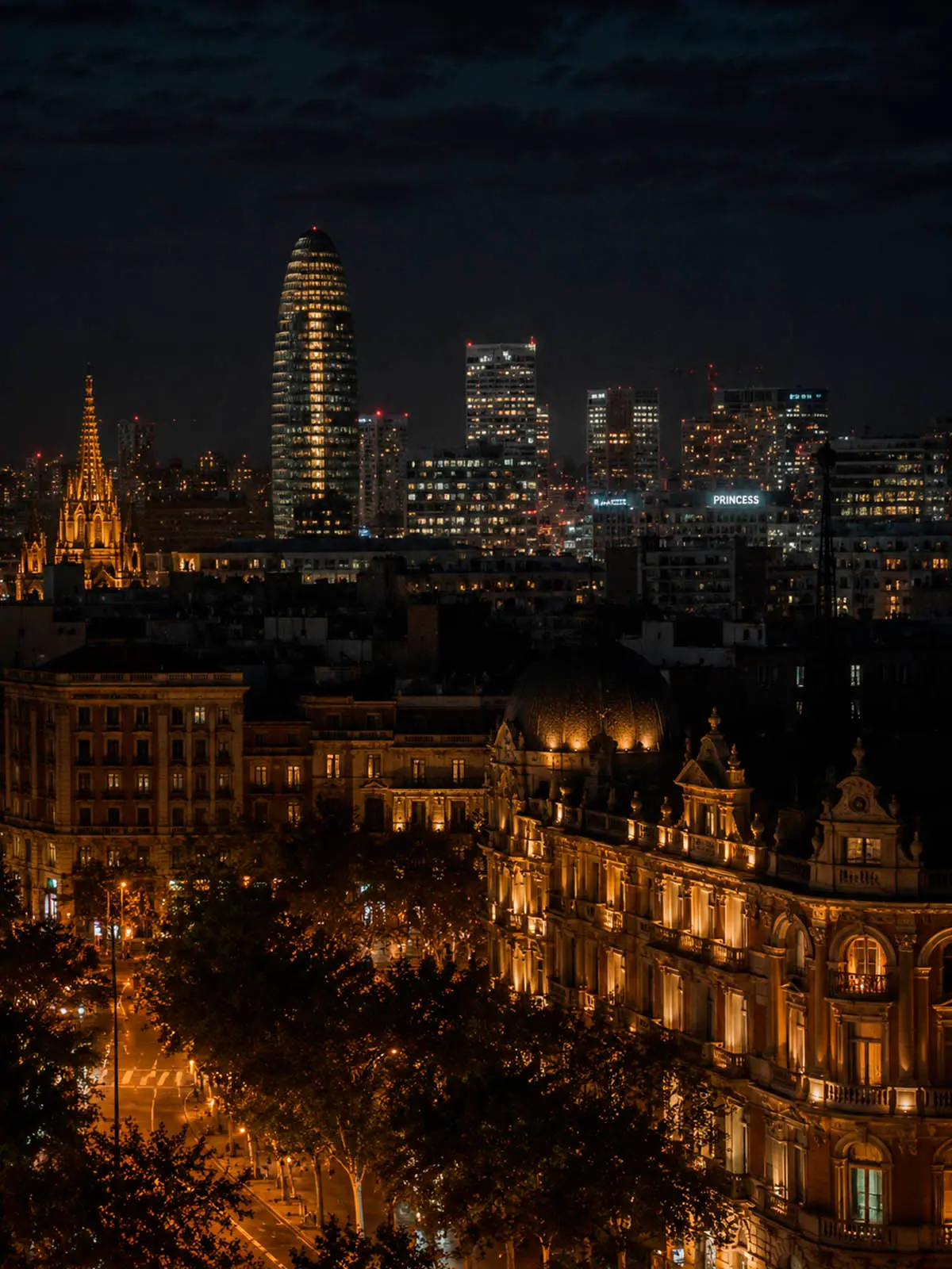 Urban filming location in Barcelona