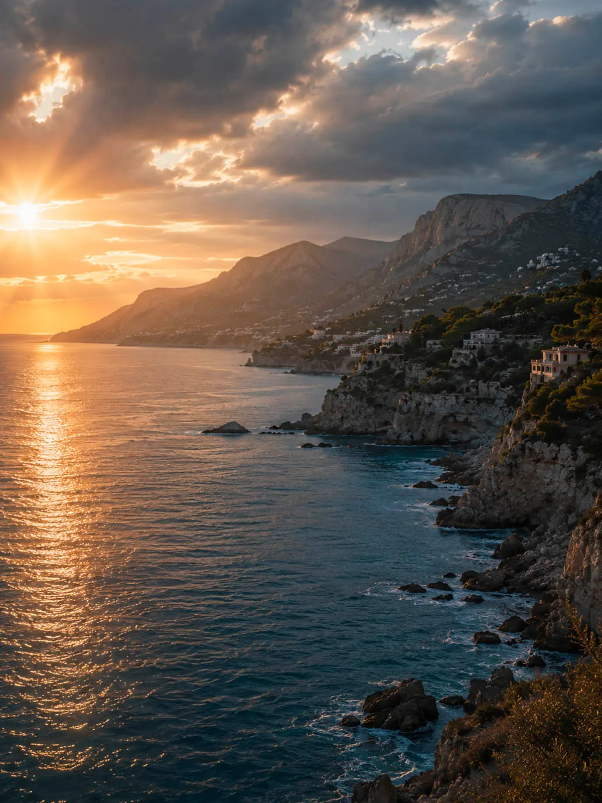 Mediterranean coastline filming location